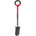 42 in. 32 in. Handle Root Slayer Carbon Steel Trench Spade