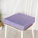 Linen Chair Cushions 15.7 x 15.7 x 1.2 Outdoor Indoor Kitchen Chairs Dining Chair Cushions Pure Color Sponge Cushion Sofa Cushion Window Cushion Warm And Comfortable Tatami Cushion Light purple