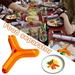Beppter Kitchen Supplies Tableware 3 Dinner Cutlery Compartments Silicone Divider Home Product Separator Food Kitchenï¼ŒDining & Bar