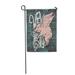 KDAGR Cute When Pigs Fly Saying Typographical of Flying Angry Garden Flag Decorative Flag House Banner 28x40 inch