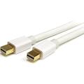 StarTech.com 10ft (3m) Mini DisplayPort Cable 4K x2K Ultra HD Video Mini DisplayPort 1.2 Cable Mini DP Cable for Monitor White mDP Cord