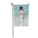 LADDKE Red Baby Snowman Cartoon Ball Carrot Celebration Children Christmas Cold Garden Flag Decorative Flag House Banner 28x40 inch