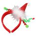 Christmas Headband Cute Lovely Soft Colorful Christmas Headwear for Adults Girls Boys Hat (G685)