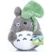 13.8 inch My Neighbor Totoro with Leaf Beanbag Plush Toy Stuffed Animals Anime Soft Throw Pillow Doll Gift for Kids Boys Girls