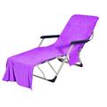 Zpanxa Beach Towel Chair Beach Towel Lounge Chair Beach Towel Cover Microfiber Pool Lounge Chair Purple