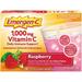 Emergen-C 1000mg Vitamin C Powder With Antioxidants B Vitamins And Electrolytes Immunity Supplements For Immune Support Caffeine Free Fizzy Drink Mix Raspberry Flavor - 30 Count/1 Month Supply