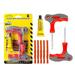 Kugisaki 4-Pcs Universal Tire Repair Tool Vacuum Tire Repair Tool Motorcycle Electric Vehicle Repair Tire Repair Kit Car Tire Repair Tool