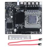 X58 Motherboard 2 DDR3 LGA 1366 Pins Gaming Motherboard Support ECC Memory USB2.0 SATA Port PCB Motherboard for Desktop