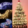 Dream Lifestyle Star Pattern Bright Light Beads DIY Bendable Holiday String Light Indoor Outdoor Light String Xmas Tree Ornament Party Supplies