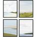 HAUS AND HUES Framed Landscape Wall Art - Set of 4 Nature Poster Oil Painting Framed Art Scenic Wall Poster Country Side Wall Art Farmhouse Wall Prints Mountain Wall Art (16x20 Framed Black)