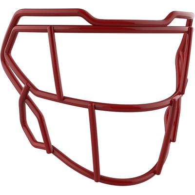 VICIS SO212E Carbon Steel Football Facemask Scarlet