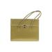 Cleo & Patek Leather Shoulder Bag: Yellow Bags