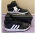 Adidas Shoes | Adidas Hoops 3.0 Mid Classic Vintage Shoes For Men Size 9.5 | Color: Black/White | Size: 9.5