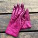 J. Crew Accessories | J.Crew X Portolano 100% Sheeps Leather Cashmere Pink Driving Gloves Fa21 | Color: Pink | Size: M