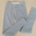 Zara Jeans | Ln Zara Skinny Pants | Color: Blue/White | Size: 24