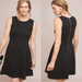 Anthropologie Dresses | Anthropologie Maeve Debutante Scuba Neoprene Dress Black {3j37} | Color: Black | Size: Xs