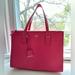 Kate Spade Bags | Kate Spade Super Adorable Pink Work Bag / Work Purse Big Size Hot Pink Leather J | Color: Pink | Size: Os