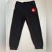 Disney Pants | Men’s Disney Sweatpants Size Large | Color: Black/Red | Size: L