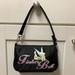 Disney Bags | Disney Tinkerbell Mini Bag Y2k Black Bedazzled Purse Micro Mini Handbag | Color: Black | Size: Os