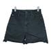American Eagle Outfitters Shorts | American Eagle Women Black Denim Curvy Hi-Rise Cut-Off Jean Shortie Shorts 00 | Color: Black | Size: 00