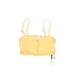 Dippin Daisy's Swimwear Swimsuit Top Yellow Swimwear - New - Women's Size Small