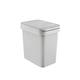 Trash Can Rectangular Trash Can with Lid Pop-up Kitchen Compost Bin E-Type Dog-proof Trash Storage Container Waste Paper Basket Ultra-thin Trash Collection Bin Kitchen Trash Can ( Color : B , Size : S