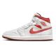 NIKE Air Jordan 1 Mid SE Men's Trainers White/Lobster/Dune Red/Sail FJ3458-160 UK 9 (EU 44)