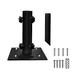 PAMENET Multifunctional Metal Umbrella Stand for Patio/Garden/Deck Porch Heavy Duty Portable Base Stand