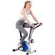 Exercise Bike Fitness Bicycle Indoor Trainer with LCD Display Adjustable Resistance Smooth and Quiet Cycling 120Kg Max Weight,Black