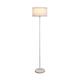 QIByING Standing Tall Lamps Nordic Floor Standing Lamps For Bedroom Lights Modern Floor Lamp Fabric Lampshade Home Deco Tall Lamp Floor Reading Light (Color : B, Size : Remote Control Switch)