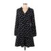 Ann Taylor LOFT Casual Dress: Black Dresses - Women's Size 6