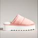 Anthropologie Shoes | Maeve Puffy Platform Slippers | Color: Pink | Size: 10