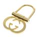 Gucci Accessories | Gucci Interlocking Key Ring Metal Gold Tone Auth | Color: Gold | Size: W1.4inch(Approx) Total Length:2.8inch