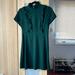 Zara Dresses | Discontinued Zara Forest Green Ruffled Dress | Color: Green | Size: Xs