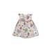 Baby Mini Par Catimini Dress - Fit & Flare: White Print Skirts & Dresses - Kids Girl's Size 12