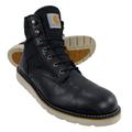 Carhartt Shoes | Carhartt Black Leather Work Boots Style#Cmx6071 Astm F2892-11 Men’s Size 10 | Color: Black | Size: 10