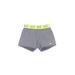 Nike Athletic Shorts: Gray Print Activewear - Women's Size Large