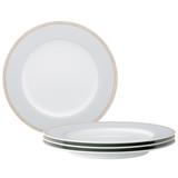 Noritake Linen Road Set Of 4 Dinner Plates, 10-1/2"