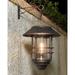 2 Pack Solar Lantern Wall Lights Fixtures, Solar Powered Porch Light, for Porch, Yard