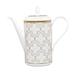 Noritake Trefolio Gold Coffee Server, 52 Oz.