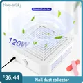 Collecteur de poussière d'ongles turbo sans balais professionnel aspirateur de bain pour N64.Dust