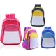 Big Size Custom Sublimation Blanks School Bags Children Primary School Backpacks Kids Book Bag For