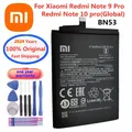 Xiao Mi-Batterie d'origine BN53 2024 ans pour Xiaomi Redmi Note 10 pro Note10 / Redmi Note 9 Pro