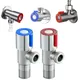 Stainless Steel Hot Cold Inlet Valve Toilet Filling Angle Valves Sink Basin Water Heater Faucet for