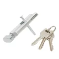 1Pc Door Lock With 3 Keys Cylinder Thumb Turn Cylinder Door Lock UPVC Anti Pick 35/35 Anti-Theft