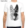 Divertente pastore tedesco cane stampa t-shirt nuova estate uomo t-shirt moda pastore tedesco testo