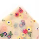 1pc Embroidery Floral Sheer Bouquet Packaging Material Colored Dot Wrapping Paper Dopamine Dreamy