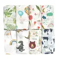 120x120cm Baby 100%Cotton Blanket Newborn Soft Blanket Bath Towel Gauze Infant Kids Wrap Bath Towel