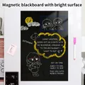 Autocollant de tableau noir magnétique pour réfrigérateur autocollant de tableau noir souple