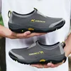 Mode Sommer Schuhe Männer Casual Schuhe Air Mesh Outdoor Atmungsaktive Slip-on Mann Wohnungen Turnschuhe Komfortable Wasser Faulenzer Größe 45